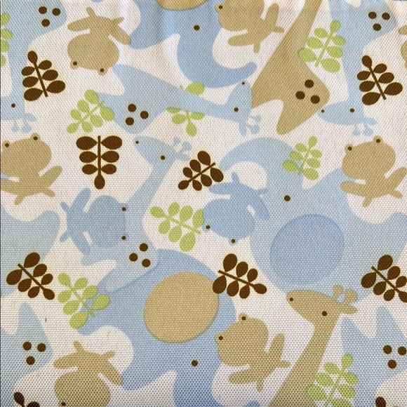 NWOT Gund Baby Portable Diaper Bag, Zoo Animal, Fold Out Bag, Holiday, On The Go - Picture 5 of 16